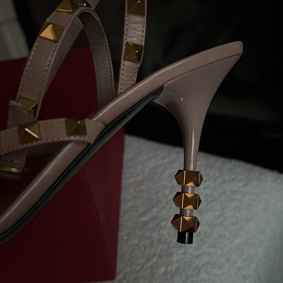 Valentino Rockstud High-Heel Sandals - Picture 8 of 12